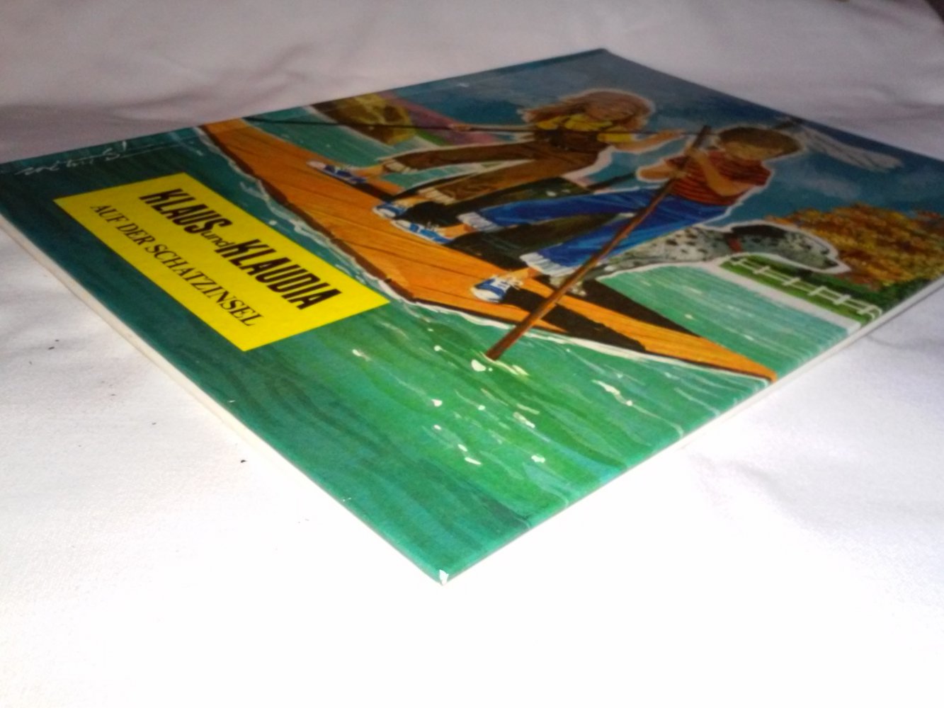 Klaus und Klaudia - Auf der Schatzinsel altes Kinderbuch