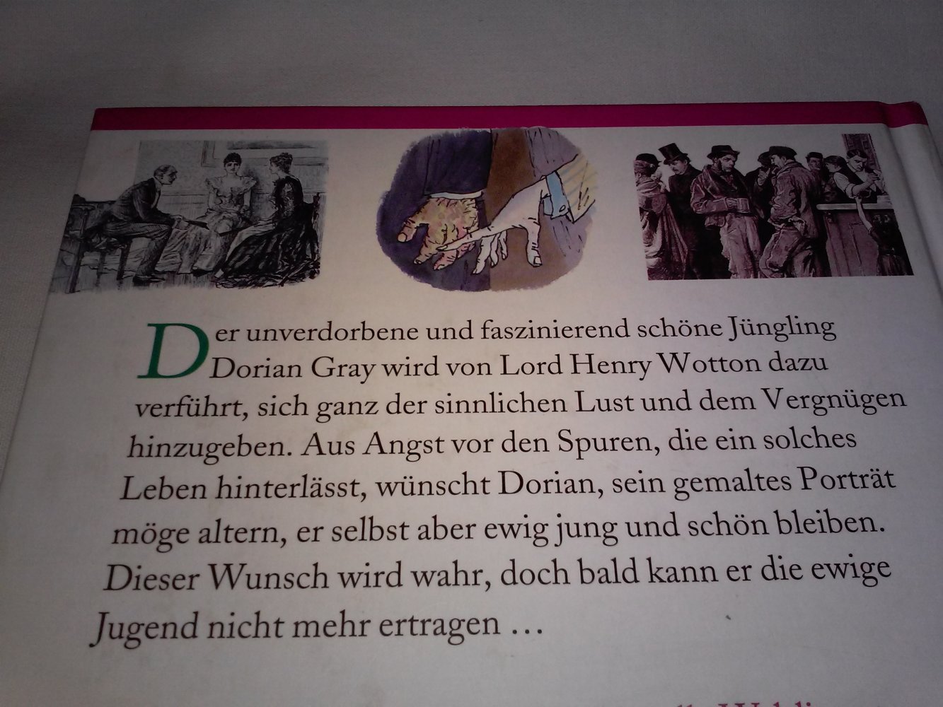 Neu! Oscar Wilde: Das Bildnis des Dorian Gray - visuelle Weltliteratur