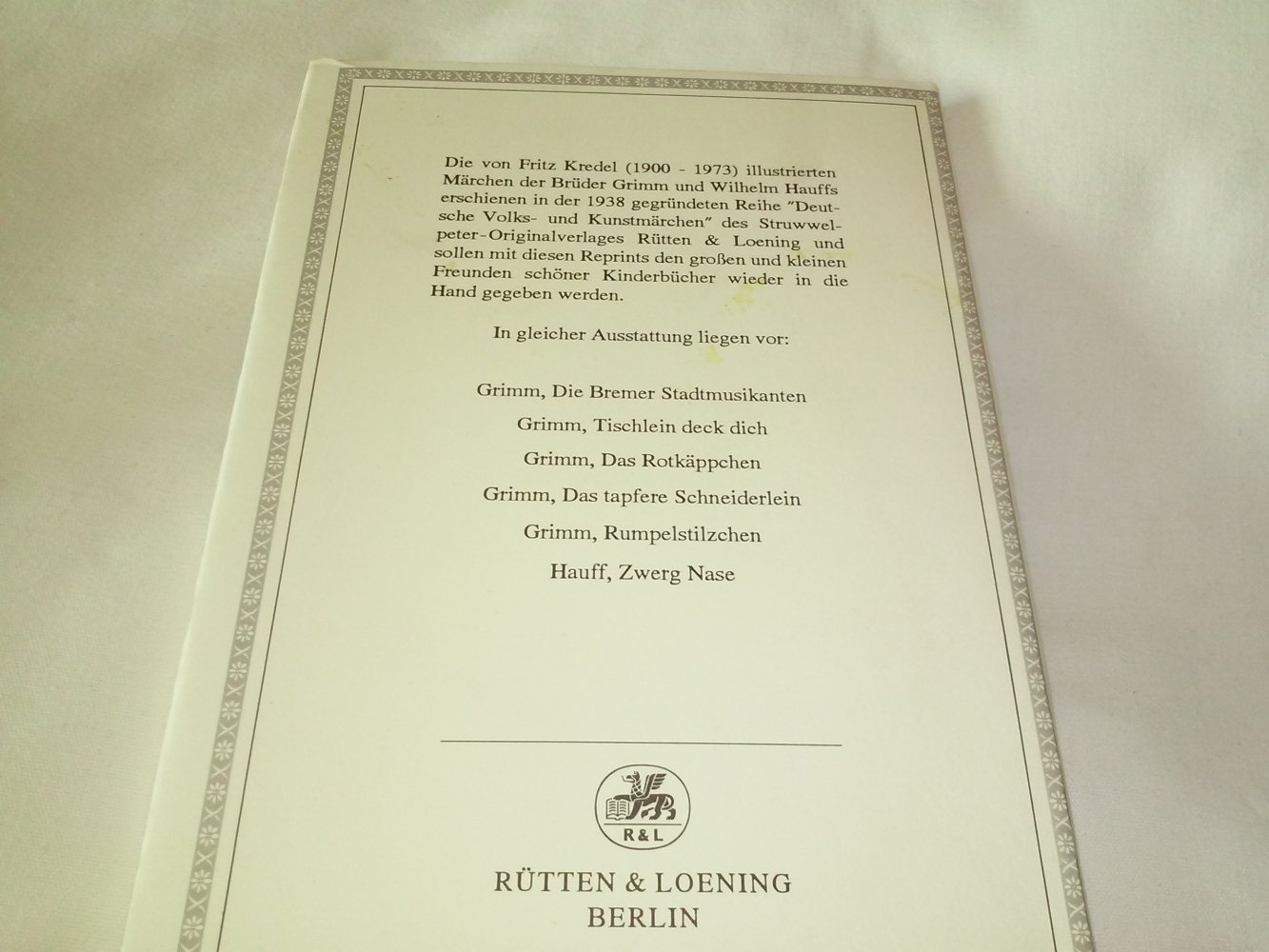 Wilhelm Hauff - Deutsche Volks- und Kunstmärchen: Kalif Storch