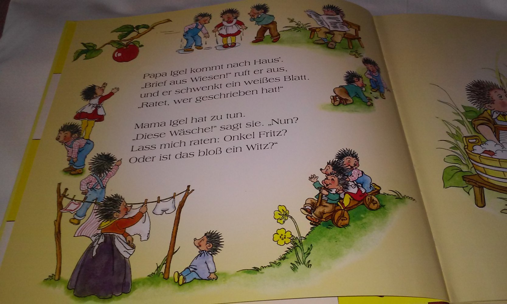 Familie Igel auf Reisen Kinderbuch Anny Hoffmann