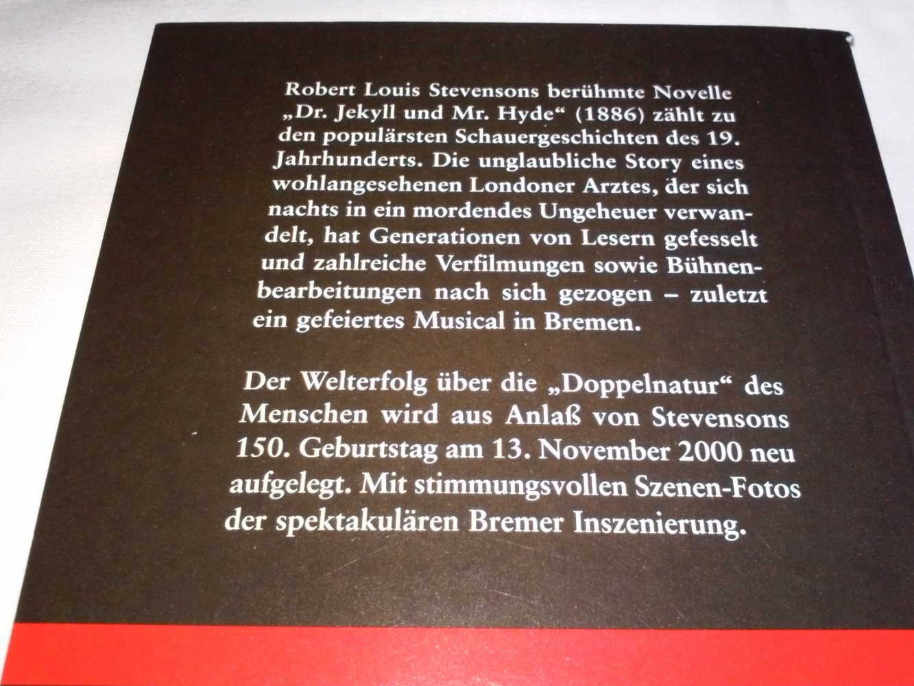  Jekyll & Hyde. Das Buch zum Musical