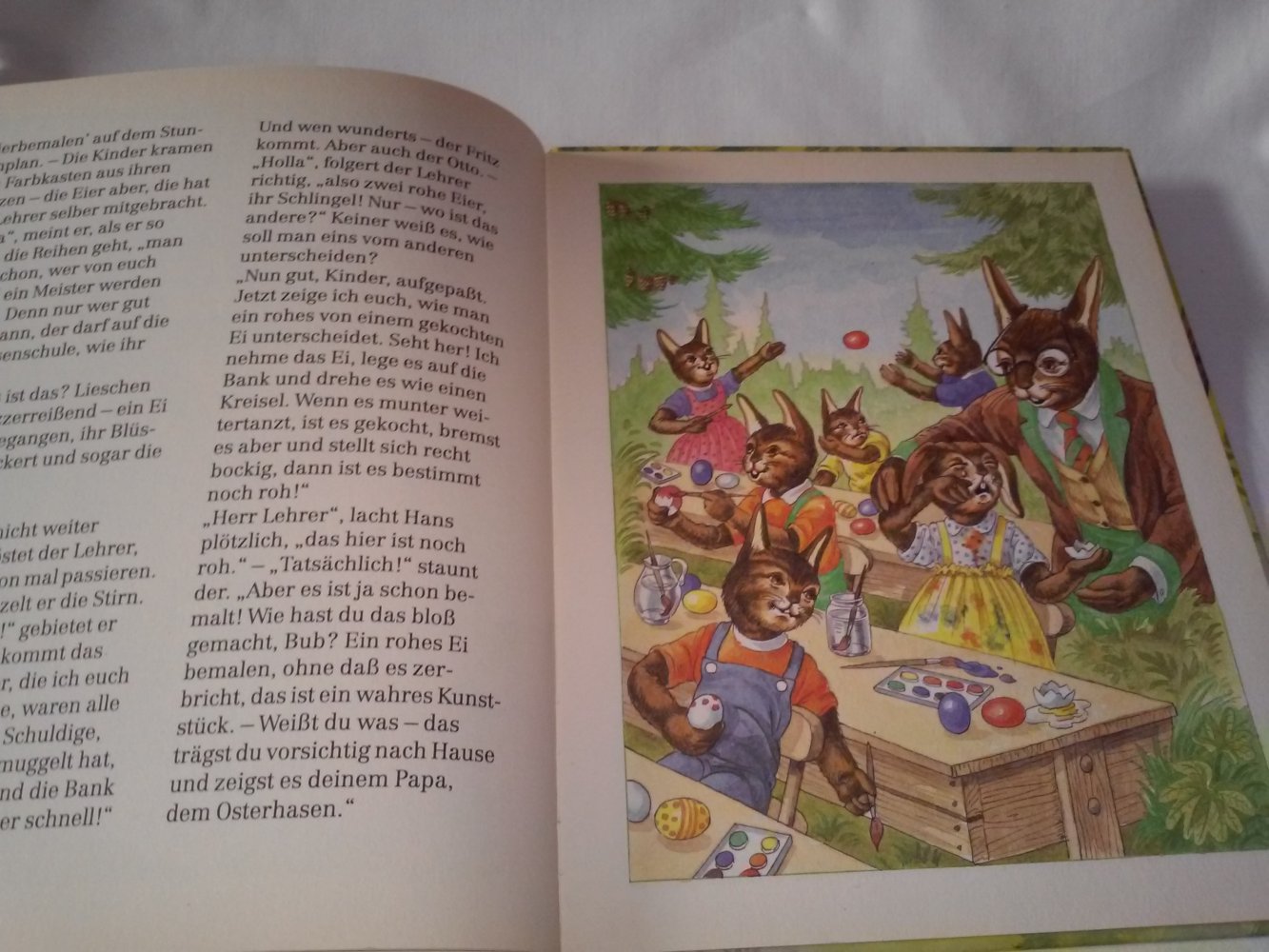 Marc Heinrich: Lustige Hasenschule - Kinderbuch alt