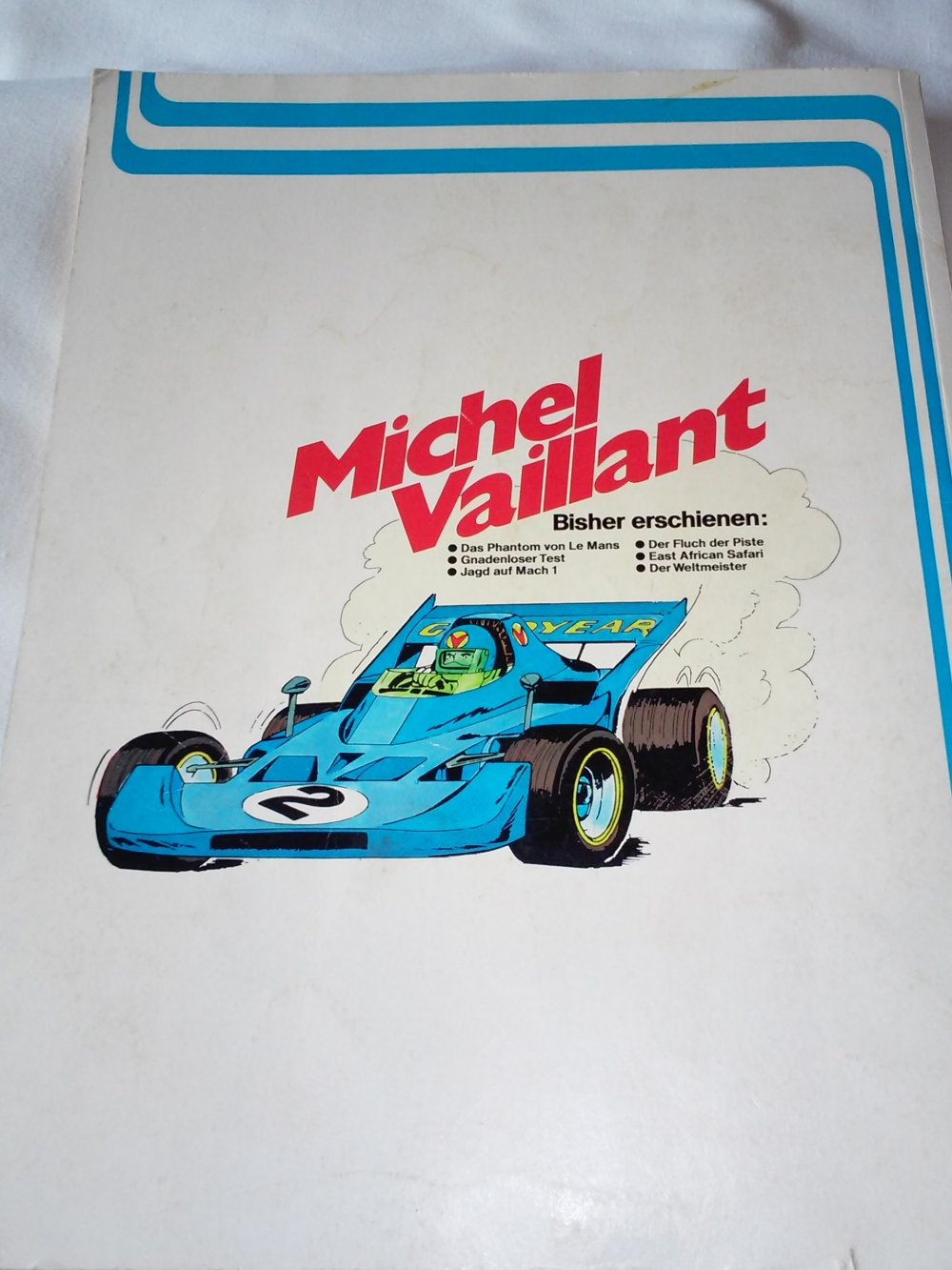 John Graton: Michel Vaillant Band 9, , K.o. für Steve Warson (Comic antik)