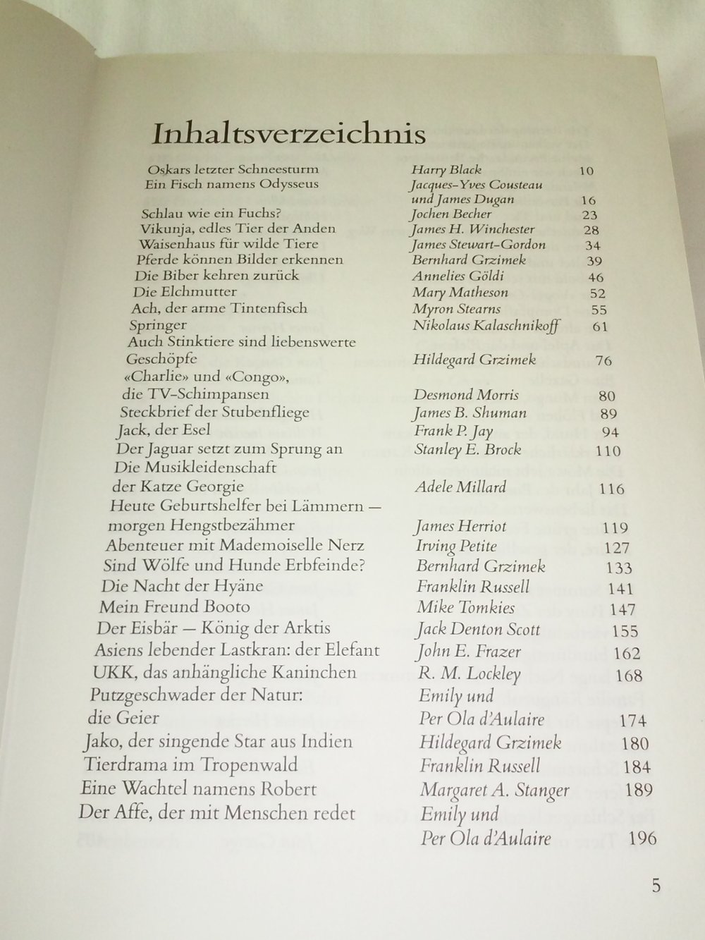 Aus dem Leben der Tiere - Tatsachenberichte Erzählungen 1.Alg.
