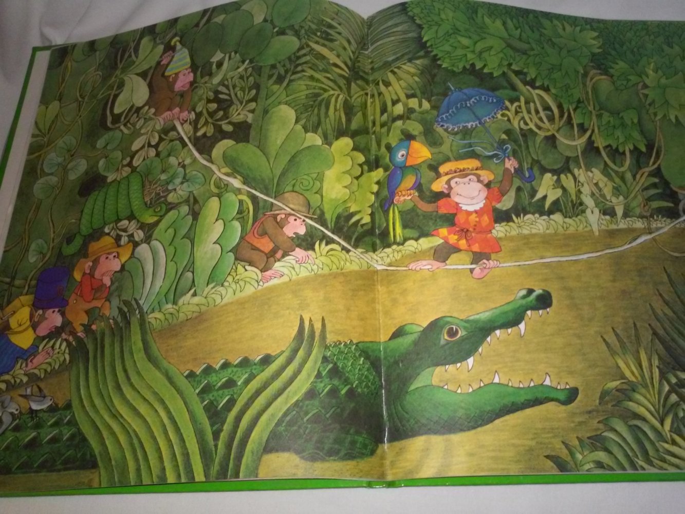 Josip Ribicic: Nana, Das Affenmädchen -  Kinderbuch alt