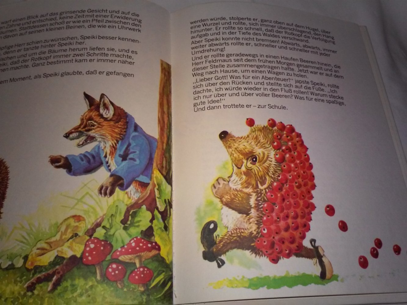 Racey Helps: Speiki schwänzt die Schule - Kinderbuch alt