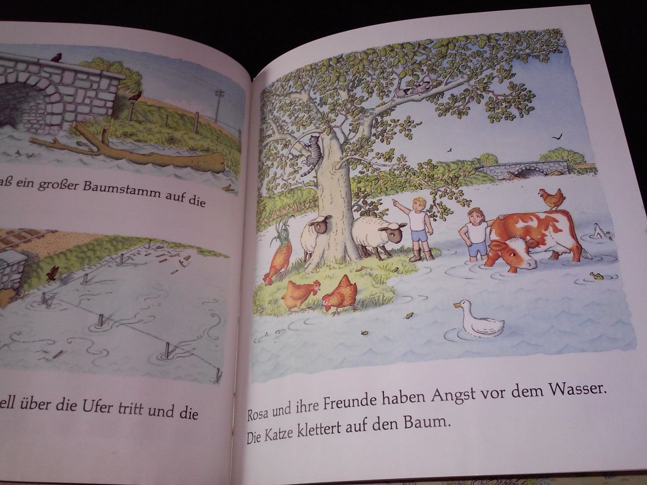 Benedict Blathwayt: Sei schön still, Rosa (Kuh) - Kindderbuch alt