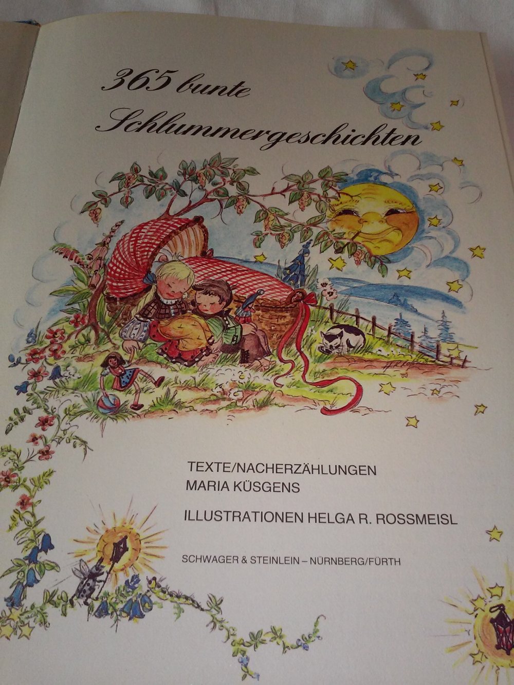 365 bunte Schlummergeschichten für jeden Abend des Jahres - Kinderbuch alt