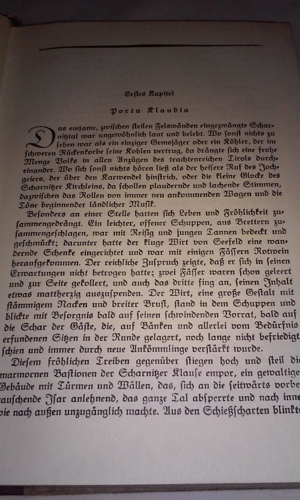 Der Kanzler von Tirol - Die Geschichte Wilhelm Bieners  historischer Roman -alte deutsche Schrift- antik 1968