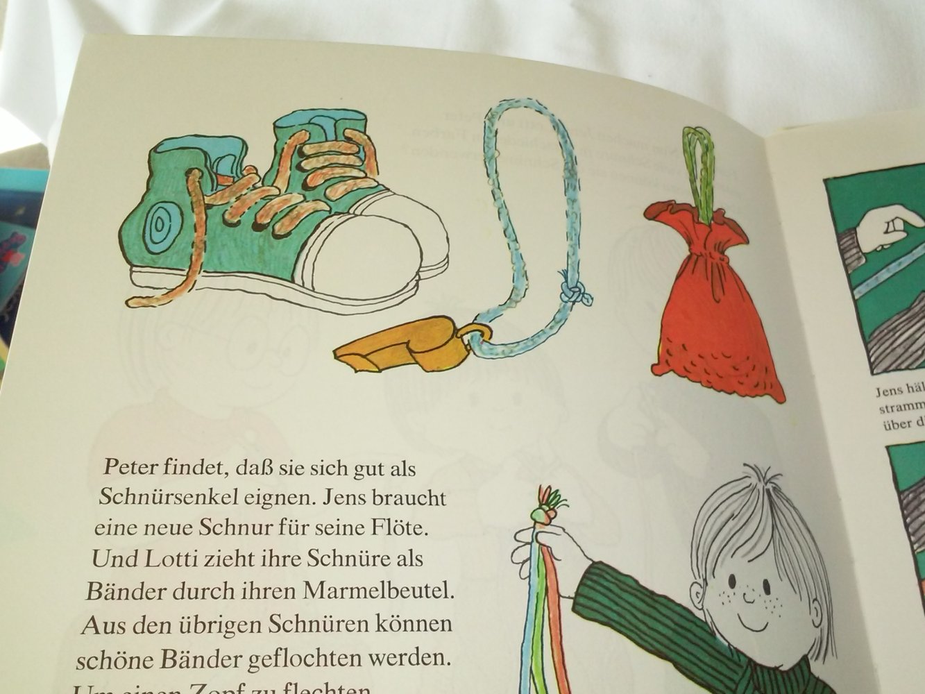 Gunilla Wolde: Wir haben einen Beutel voll Wolle - Kinderbuch alt (Häkeln)
