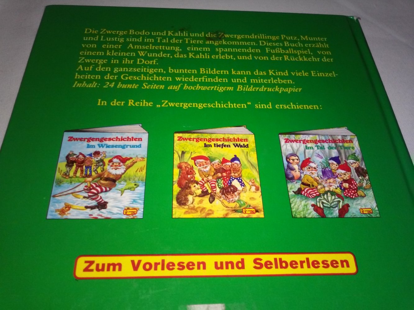  Gisela Fischer: Im Tal der Tiere (Zwergengeschichten) - Kinderbuch alt