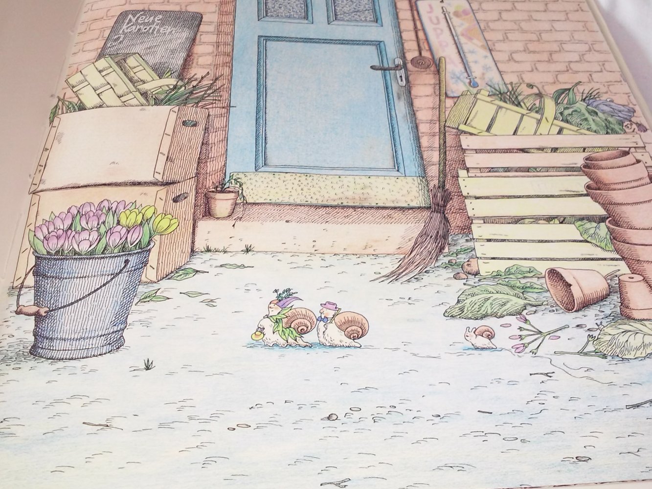 Tatjana Hauptmann: Adelheid Schleim - altes Kinderbuch 