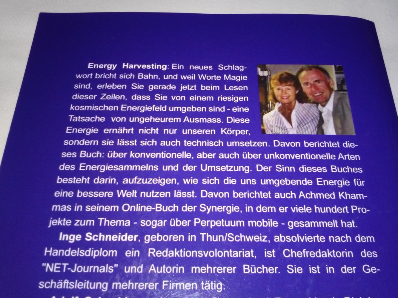 Schneider/Khammas: Energy Harvesting. Die Zukunft autarker Energiesysteme