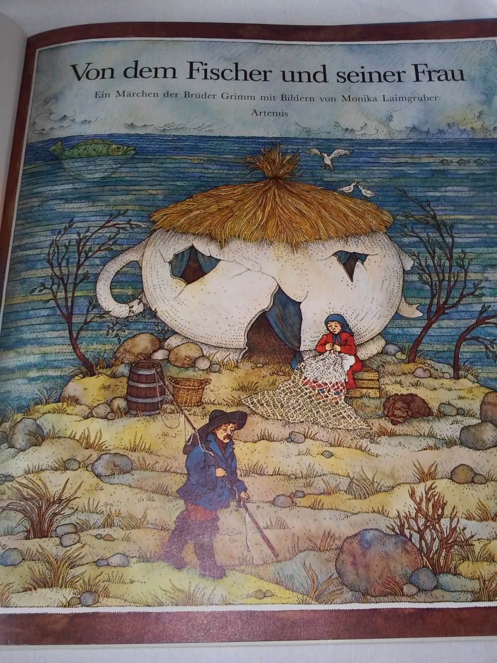Von dem Fischer und seiner Frau. Ein Märchen der Brüder Grimm