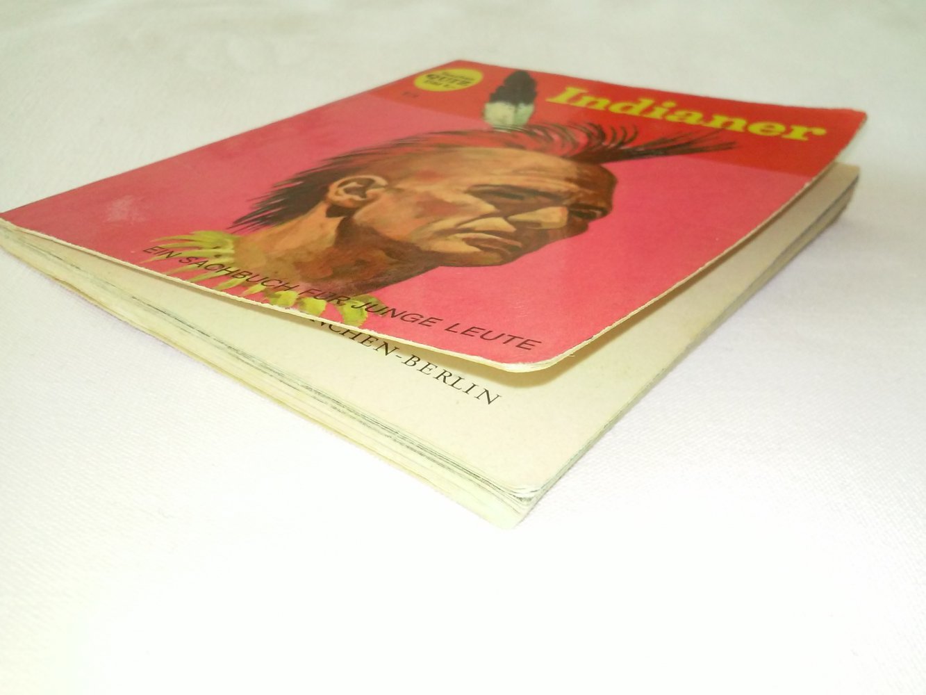 Taschen Quiz T/1  Indianer Sachbuch altes Kinderbuch 1963