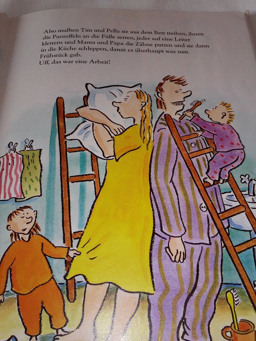 Siv Widerberg: Es waren einmal eine Mama und ein Papa -altes Kinderbuch