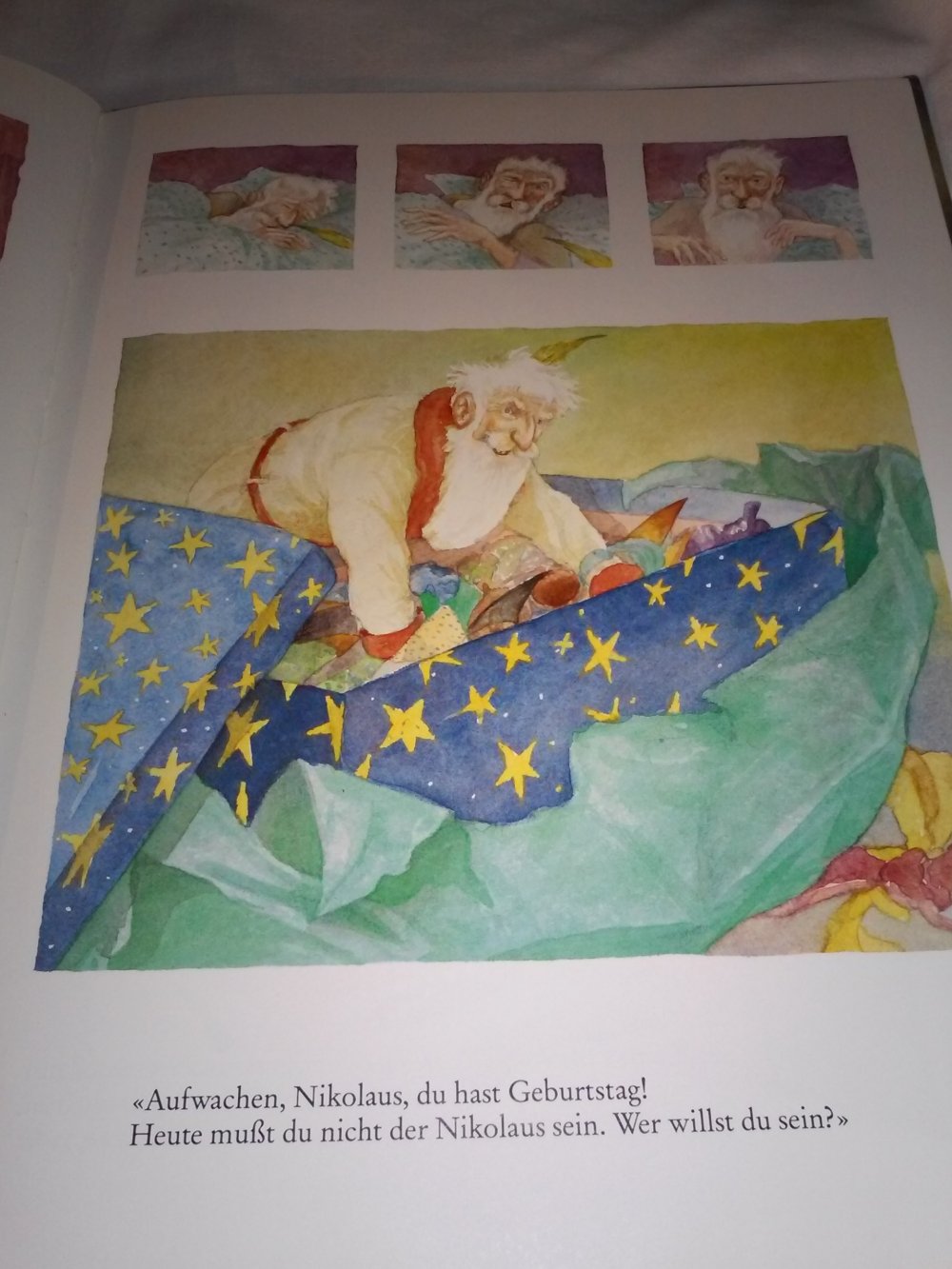 Ingrid und Dieter Schubert: Nikolaus oder Weihnachtsmann ? -Kinderbuch alt
