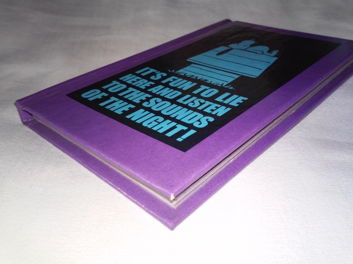 Peanuts Comic Book - It's Fun to Lie Here and Listen to the Sounds of the Night Charles M Schulz, First Edition