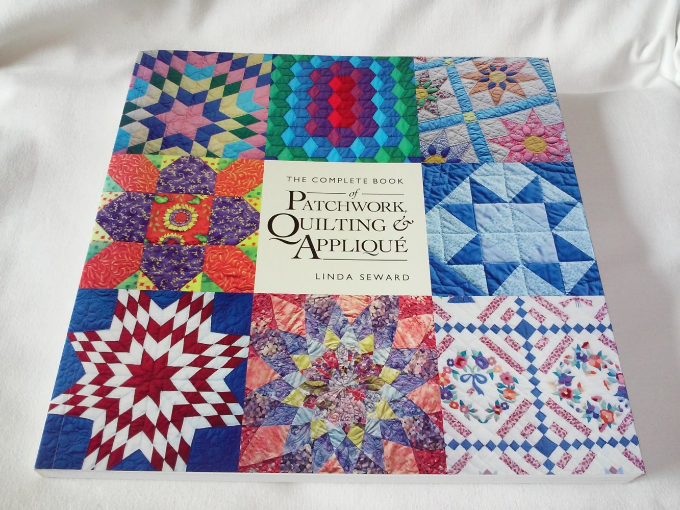  Linda Seward: Book of Patchwork, Quilting & Applique -englisch- (Anfänger/Profi)