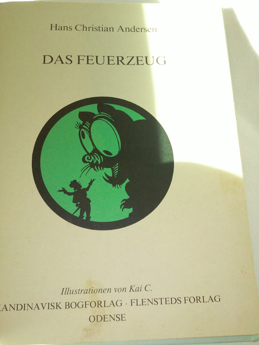  H.-Ch.Andersen : Das Feuerzeug/Der Kleine und der Große Klaus altes Kinderbuch