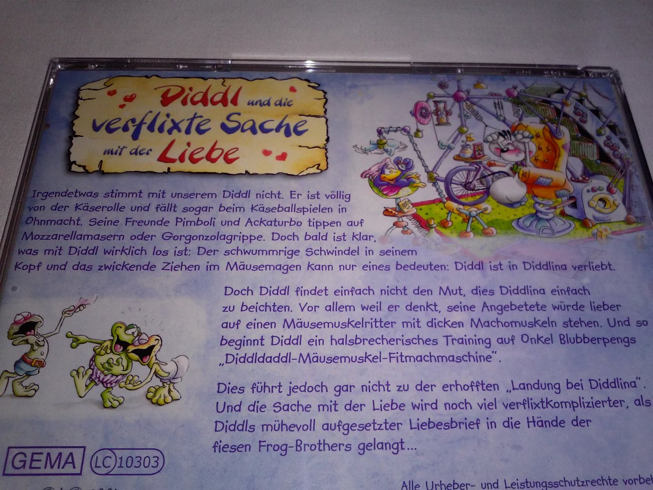 Diddl und die verflixte Sache mit der Liebe - Das blubberbunte Hörspielabenteuer