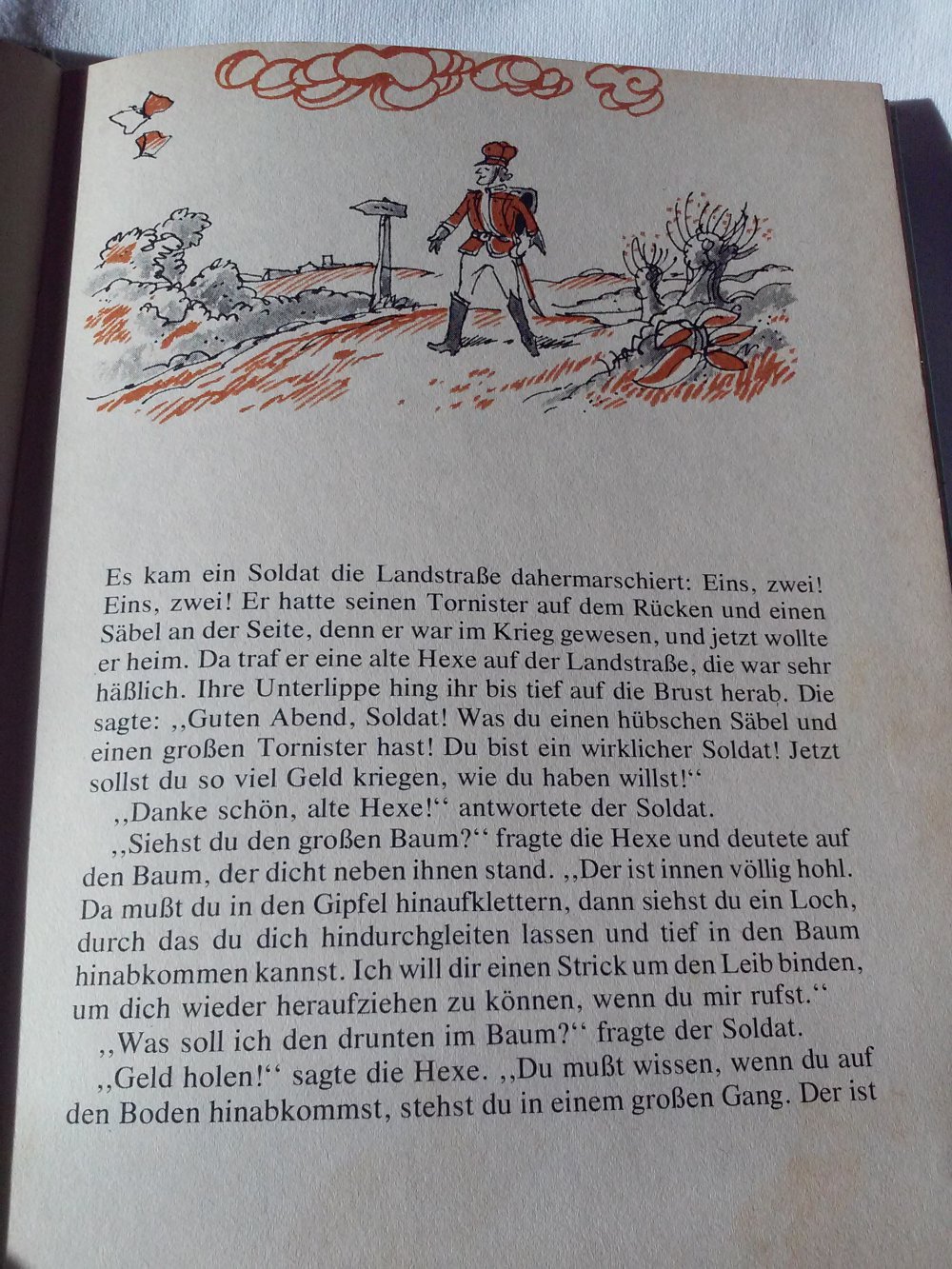  H.-Ch.Andersen : Das Feuerzeug/Der Kleine und der Große Klaus altes Kinderbuch