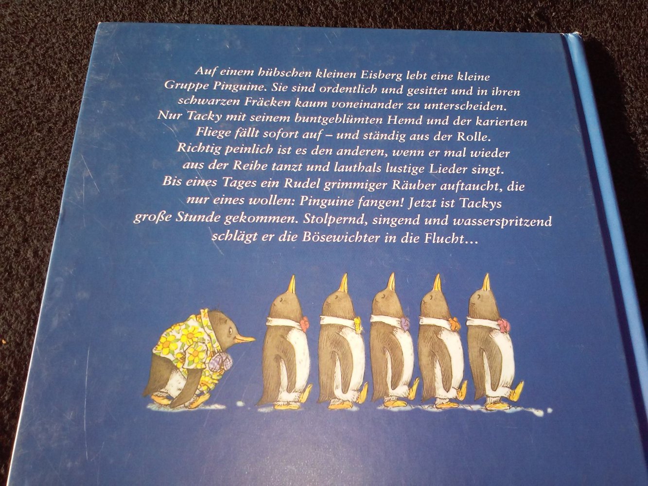 Helen Lester, Lynn Munsinger: Tacky, der Pinguin -Kinderbuch alt