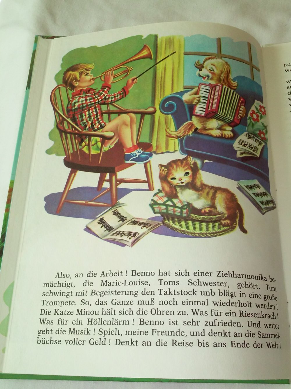Tom und Benno, die beiden Musikanten - Hemma Kinderbuch alt