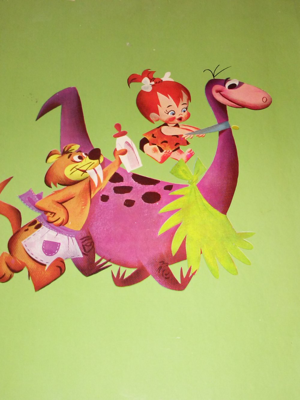 Die Kinder der Familie Feuerstein.