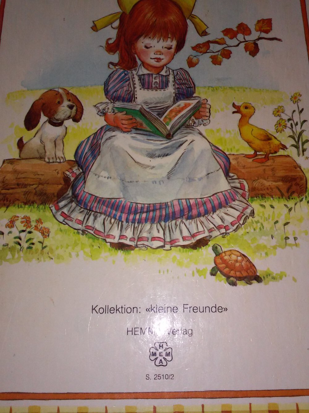 Das kleine Entlein altes Kinderbuch