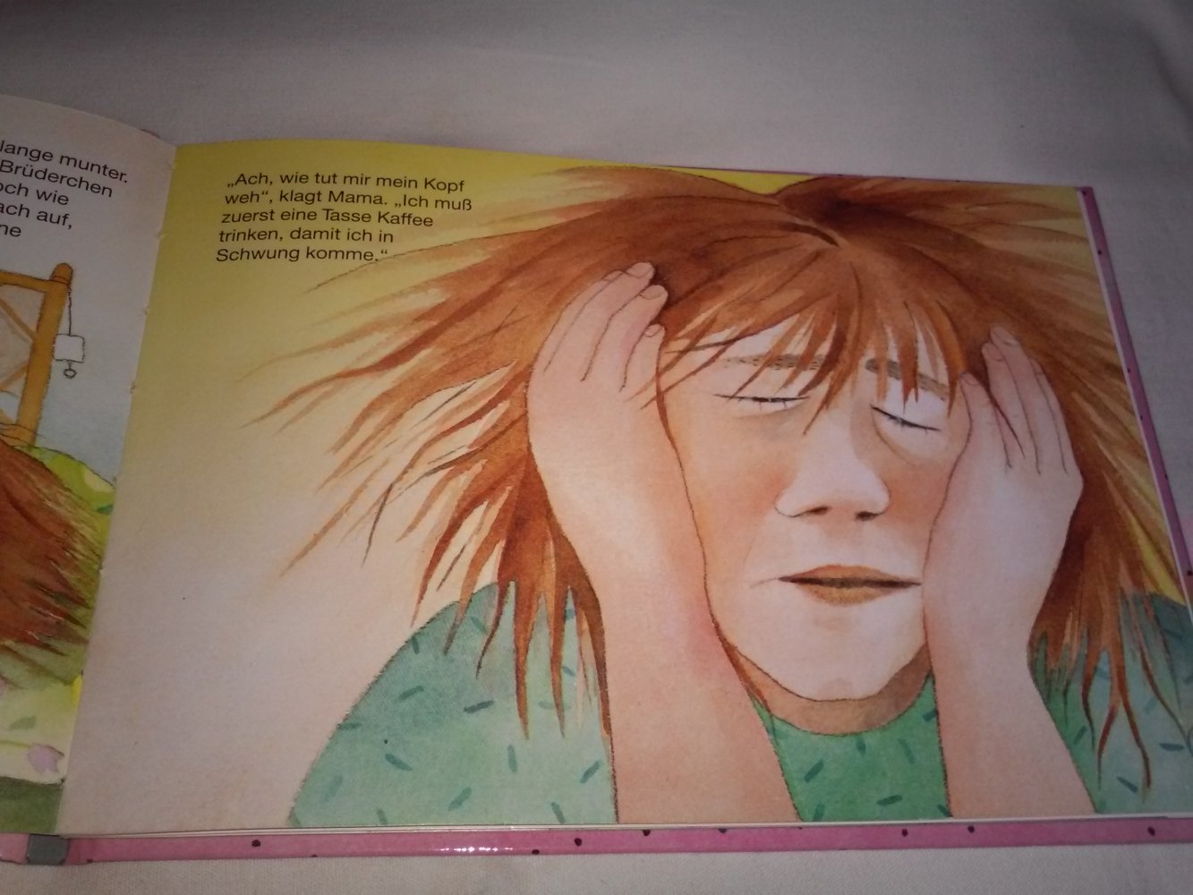 Kristina Louhi: Lena hat Ärger mit Mama - Kinderbuch alt