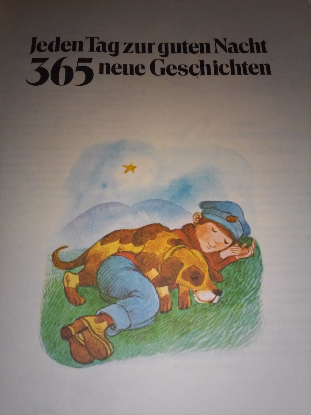 Jeden Tag zur guten Nacht - 365 neue Geschichten - Kinderbuch alt