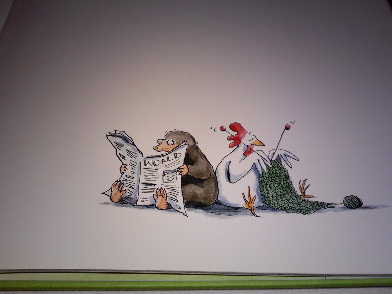 Marie und Ambrosius: Eine Geschichte von Liebe, Treue und Glück -Huhn und Maulwurf- 