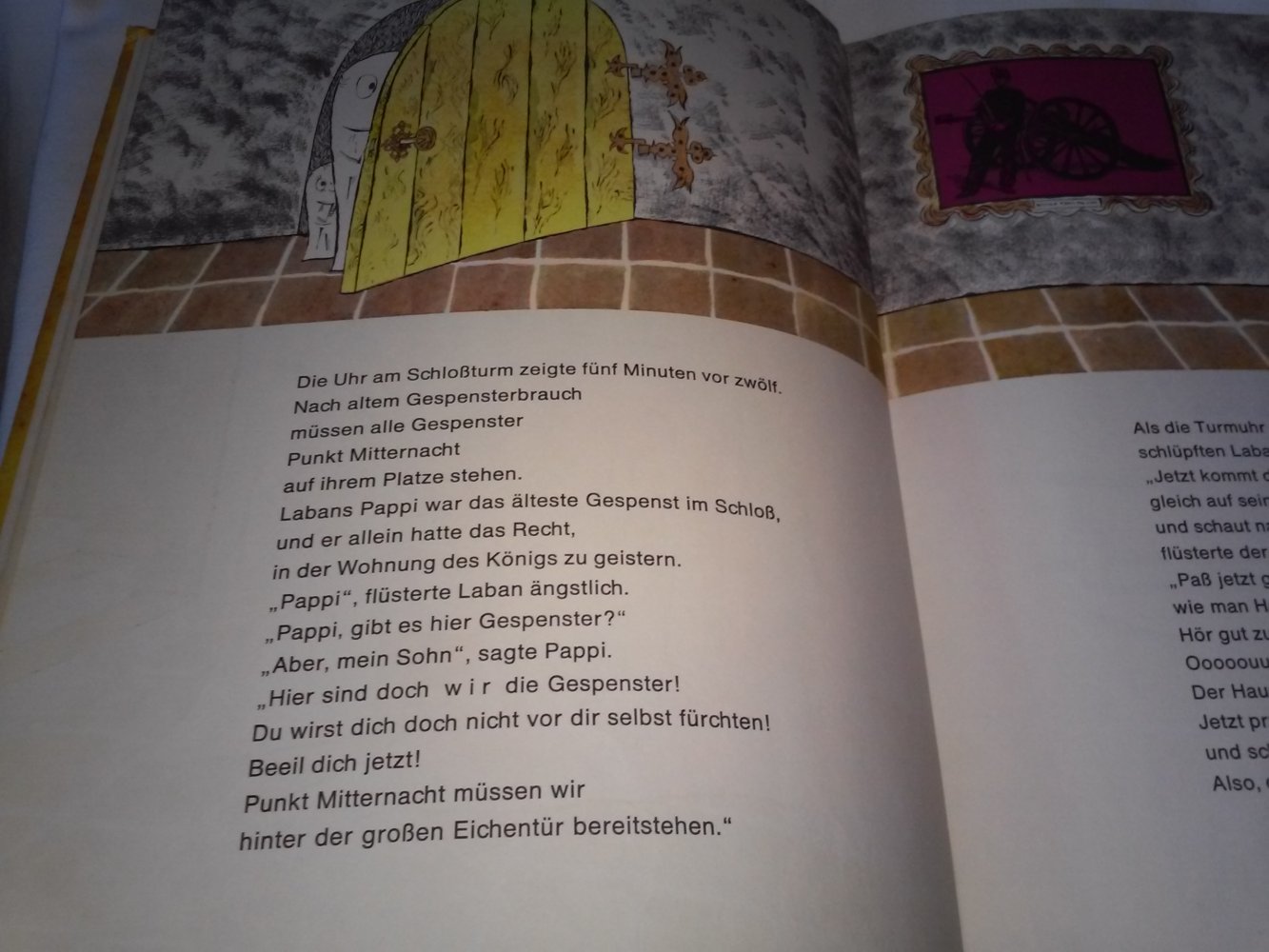 Inger & Lasse Sandberg: Laban will nicht geistern - Kinderbuch alt