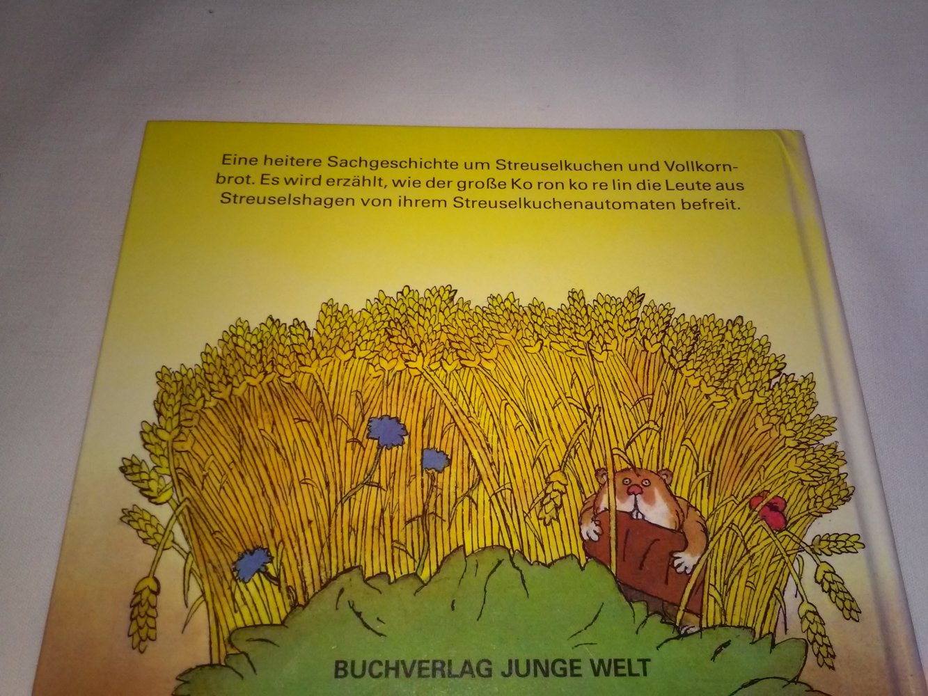 Helga Meyer: Brot fällt nicht vom Himmel