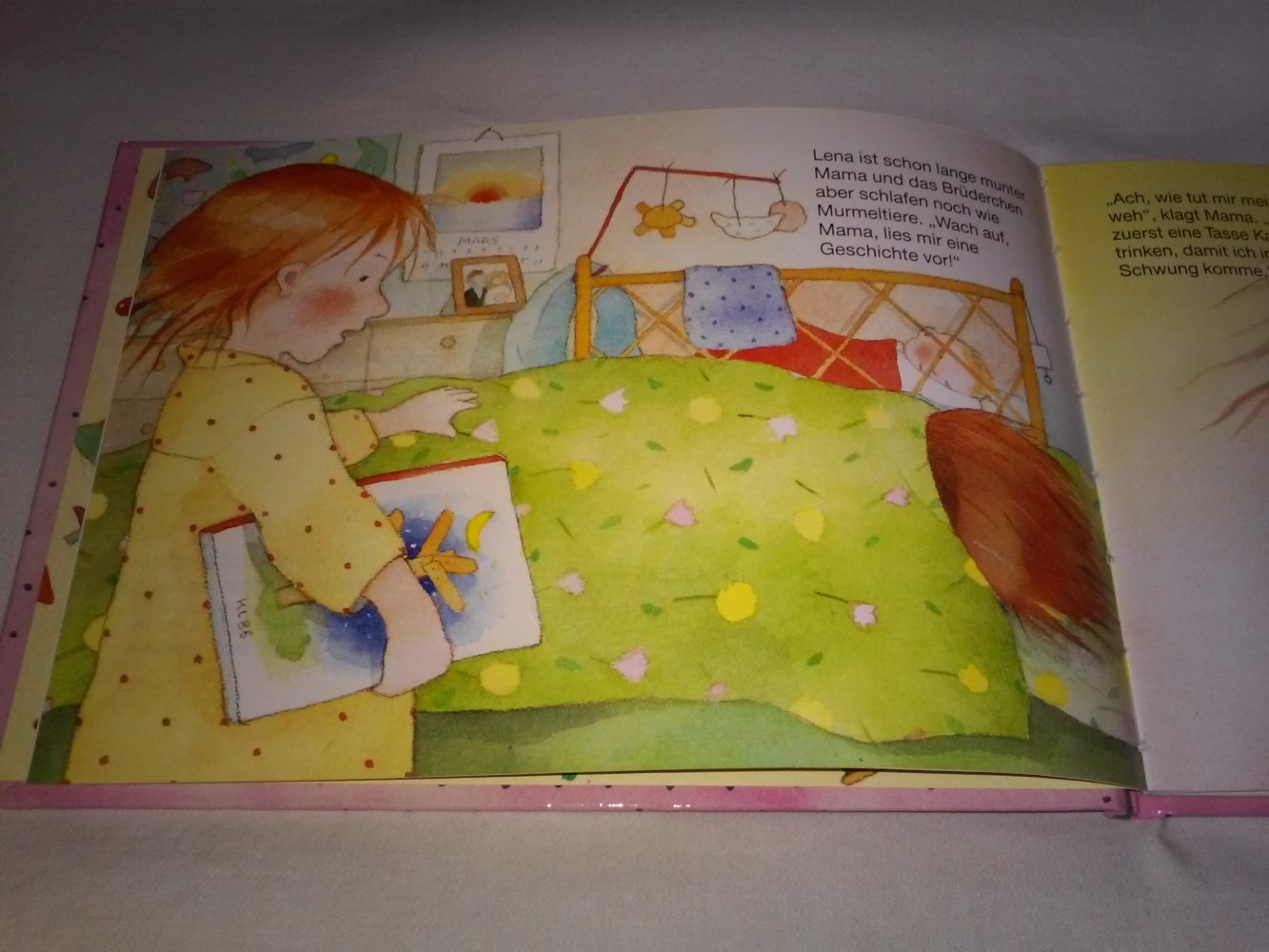 Kristina Louhi: Lena hat Ärger mit Mama - Kinderbuch alt