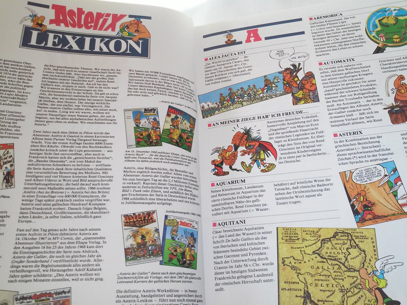 Asterix Werkedition mit Lexikon Band 1 und 2