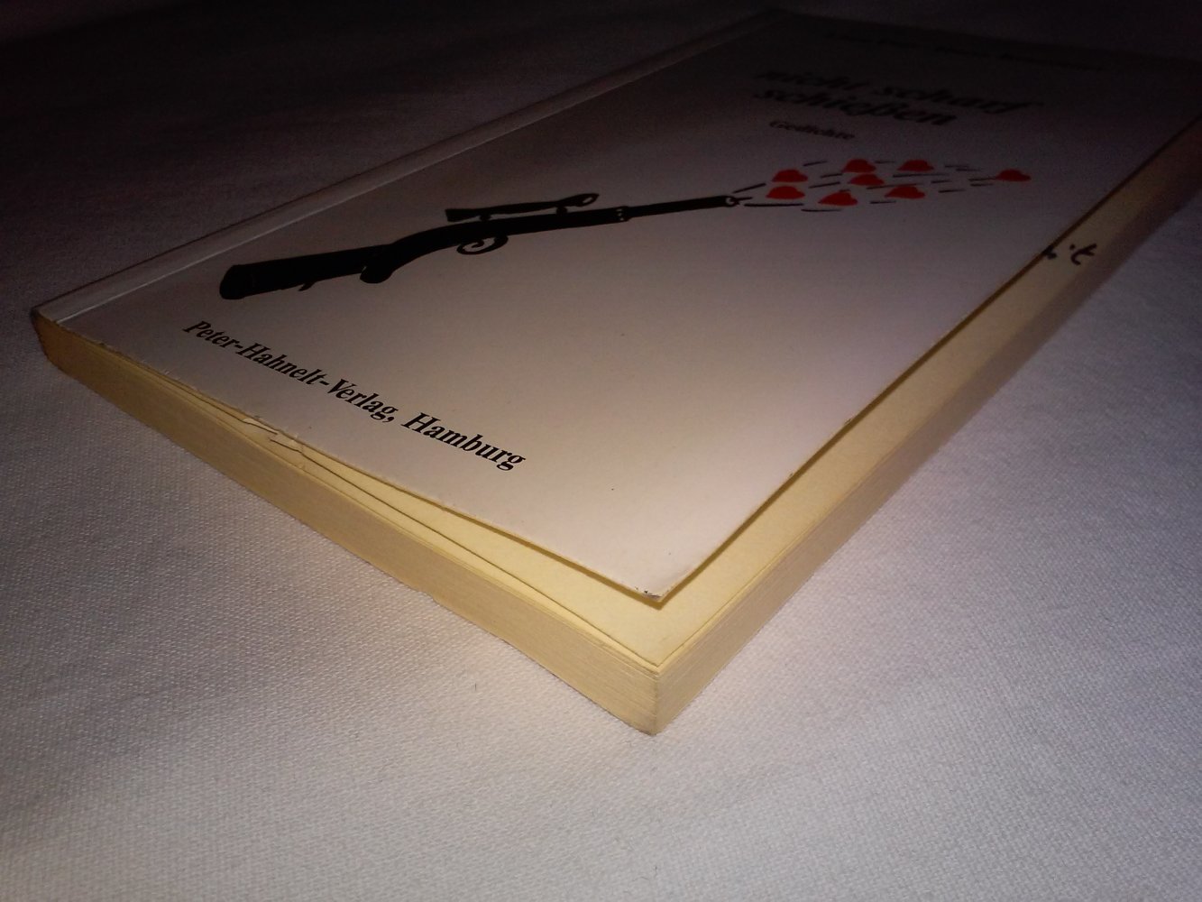 Ellen Fust, Harry Brandtner: Nicht scharf schießen - Gedichte 1.Alg.(signiert!)