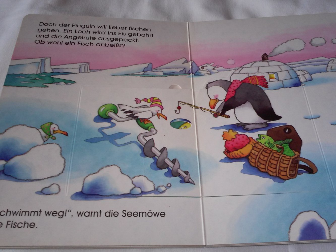 Ein Pinguin am Nordpol - Ein dreidimensionales Verwandlungsbuch Pappbilderbuch/Kleinkind