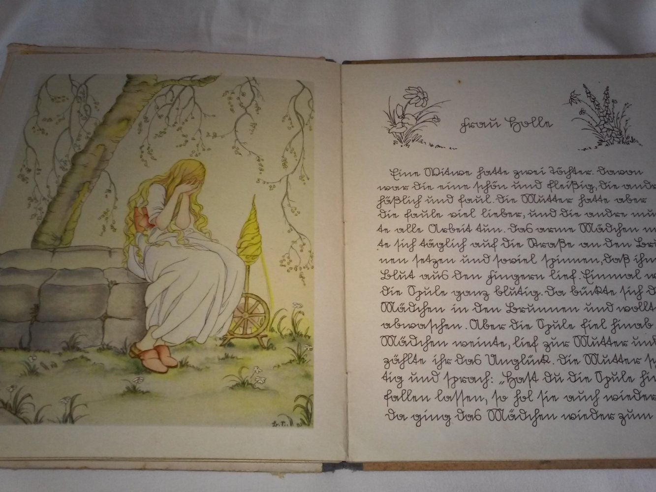 Brünhild Schlätter: Liebe Märchen. Ein Märchen-Lesebuch.-Kinderbuch alt 1936