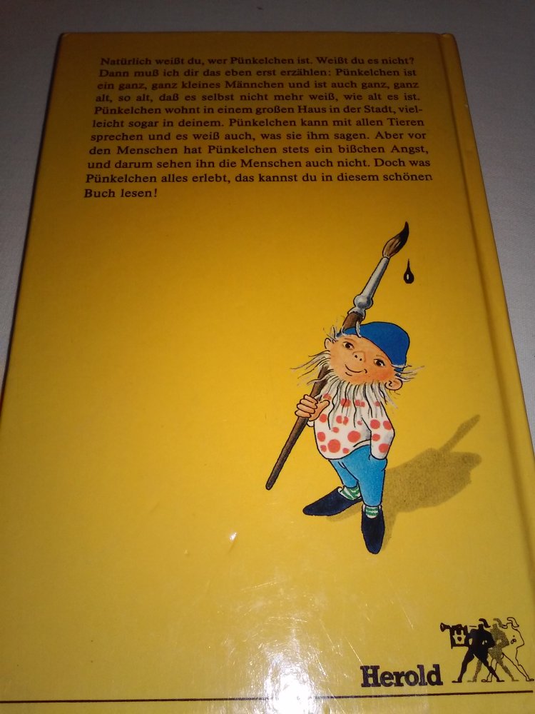 Dick Laan:  Pünkelchen sucht den Sandmann - Kinderbuch alt