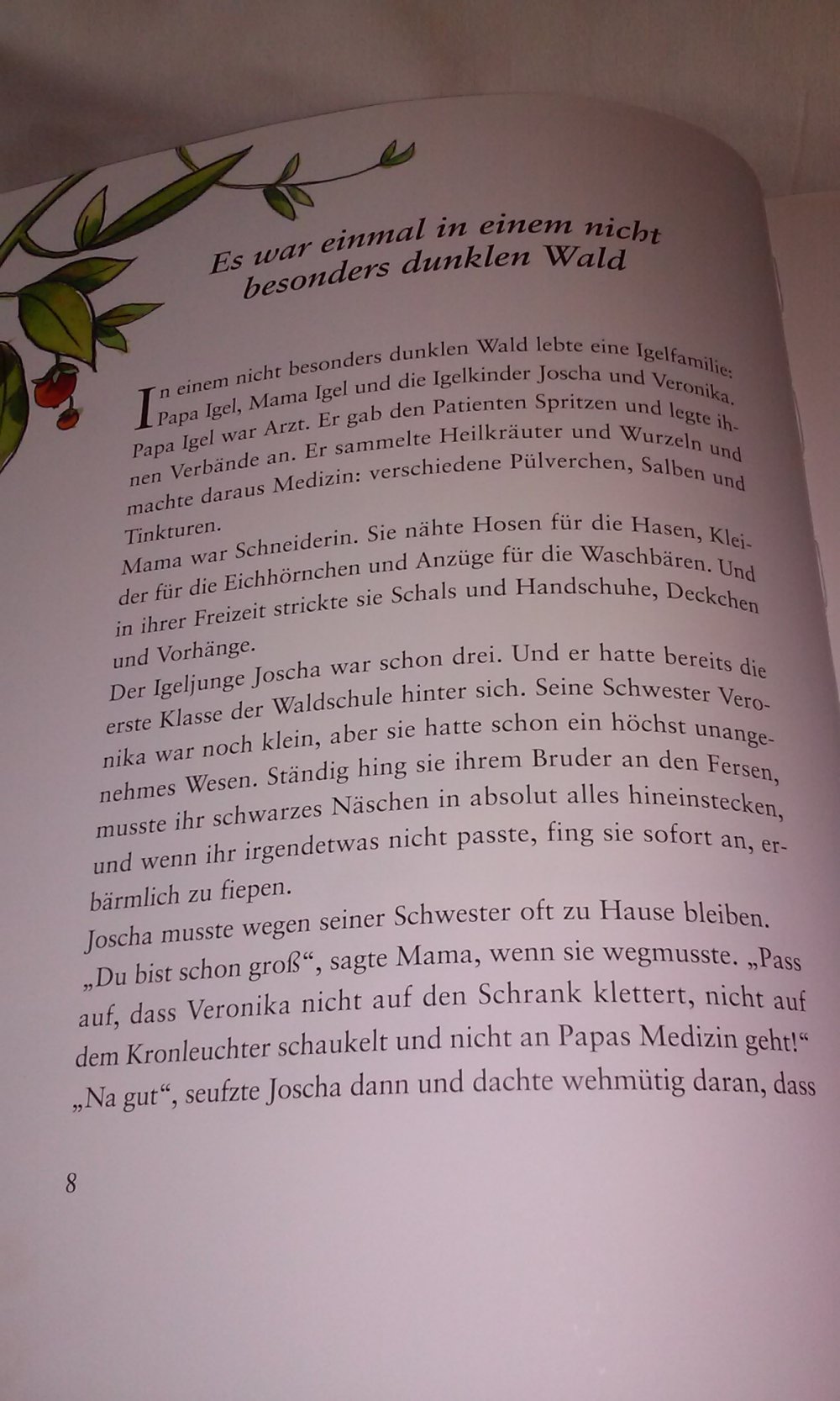 Es lebte einmal eine Igelfamilie in einem nicht besonders dunklen Wald: Vorlesegeschichten Kinderbuch Geschenktipp