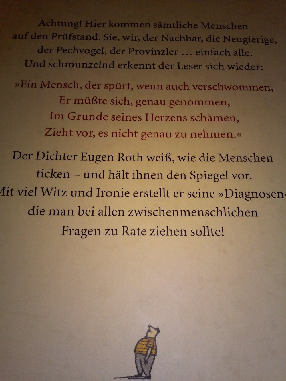 Neu! Eugen Roth: Sämtliche Menschen (Homor) Geschenktipp