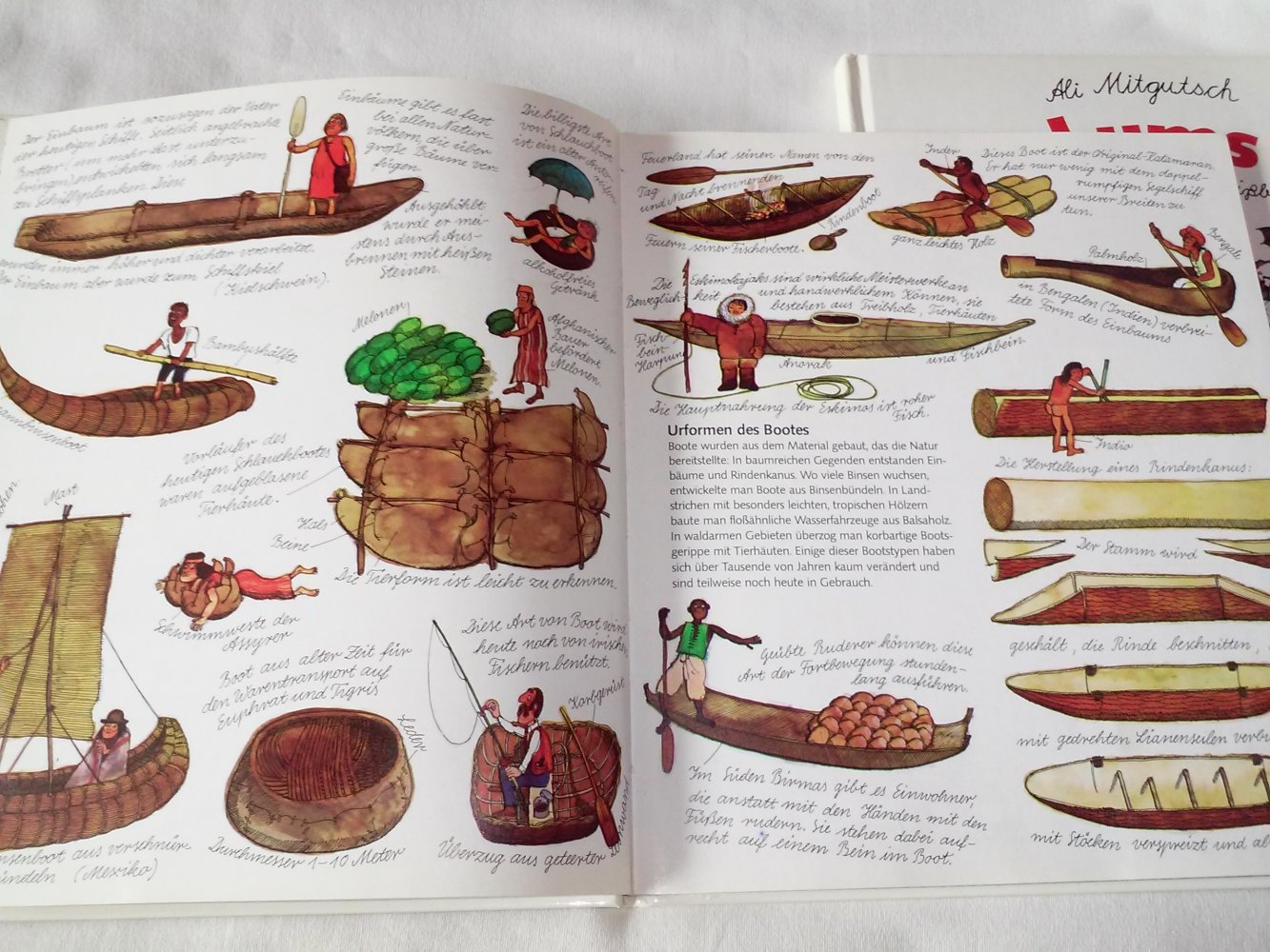 Ali Mitgutsch: Rund ums Schiff und Rund ums Rad