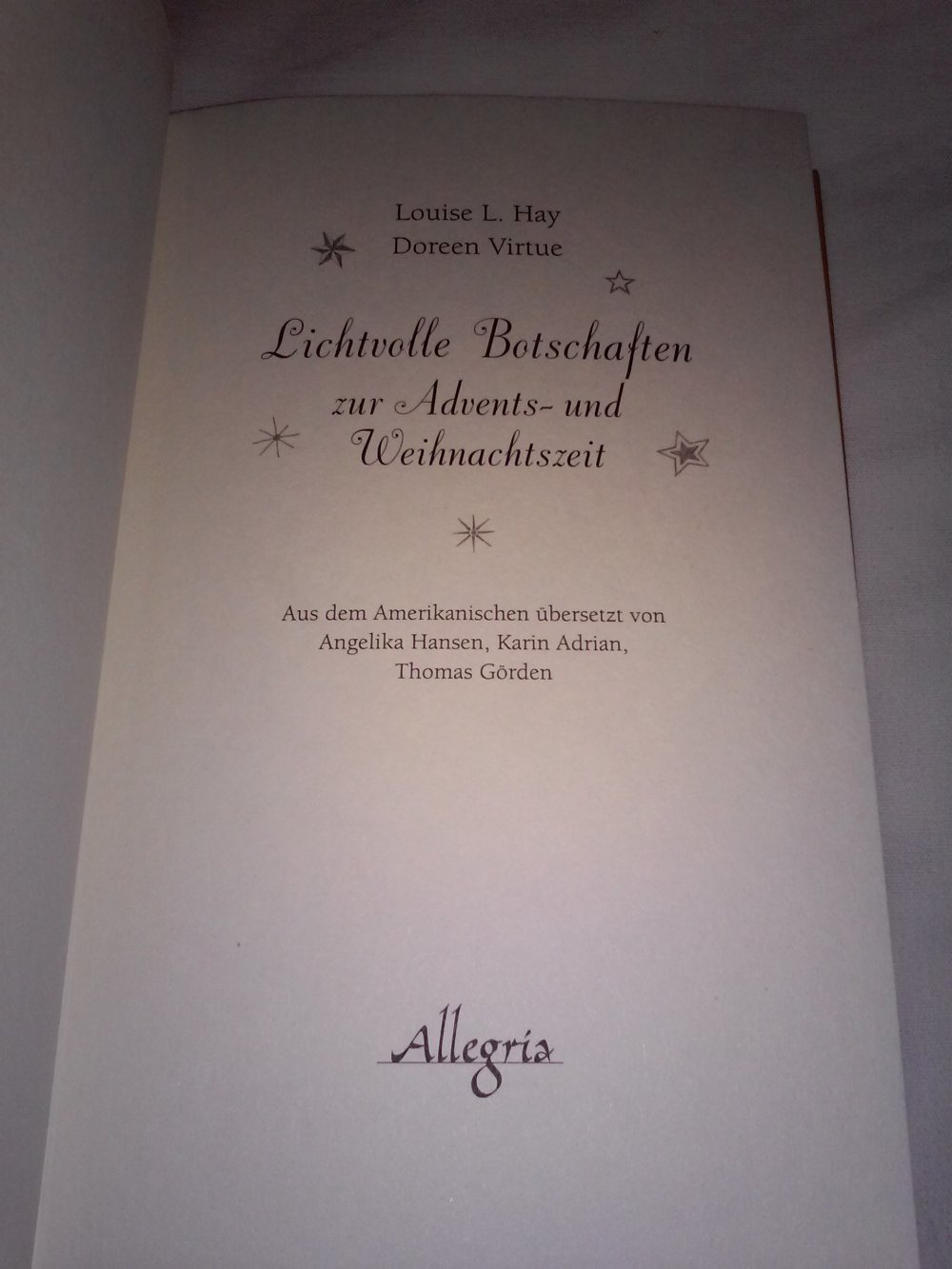 Neu! Lichtvolle Botschaften zur Advents- und Weihnachtszeit
