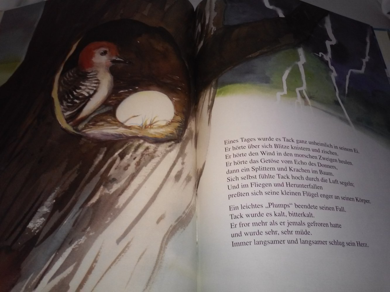 Caroline Nystrom: Die Lerche die nicht singen konnte - Kinderbuch alt