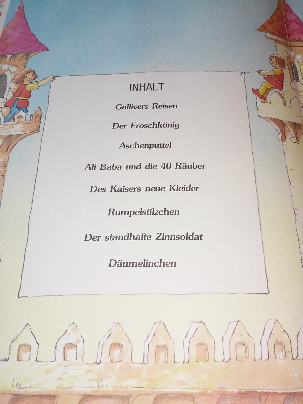 Zauberwelt der Märchen - Kinderbuch alt