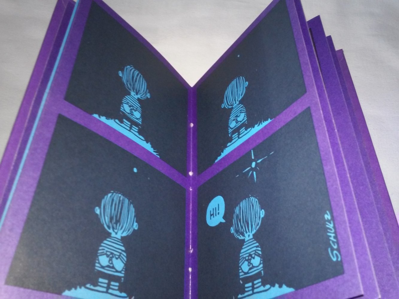 Peanuts Comic Book - It's Fun to Lie Here and Listen to the Sounds of the Night Charles M Schulz, First Edition