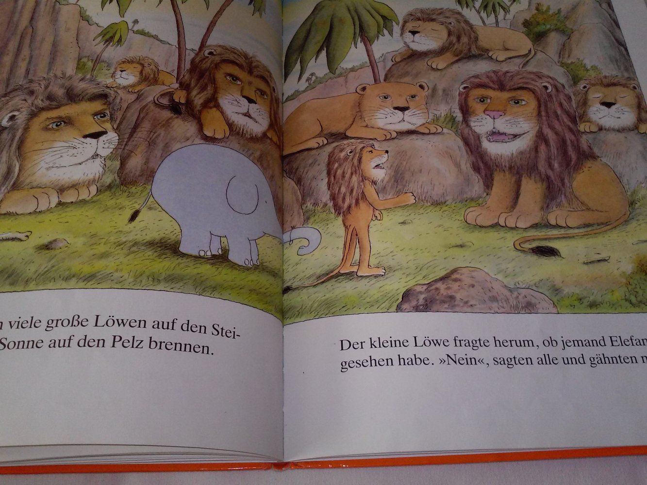 Erwin Moser: Winzig findet seine Eltern - Kinderbuch alt