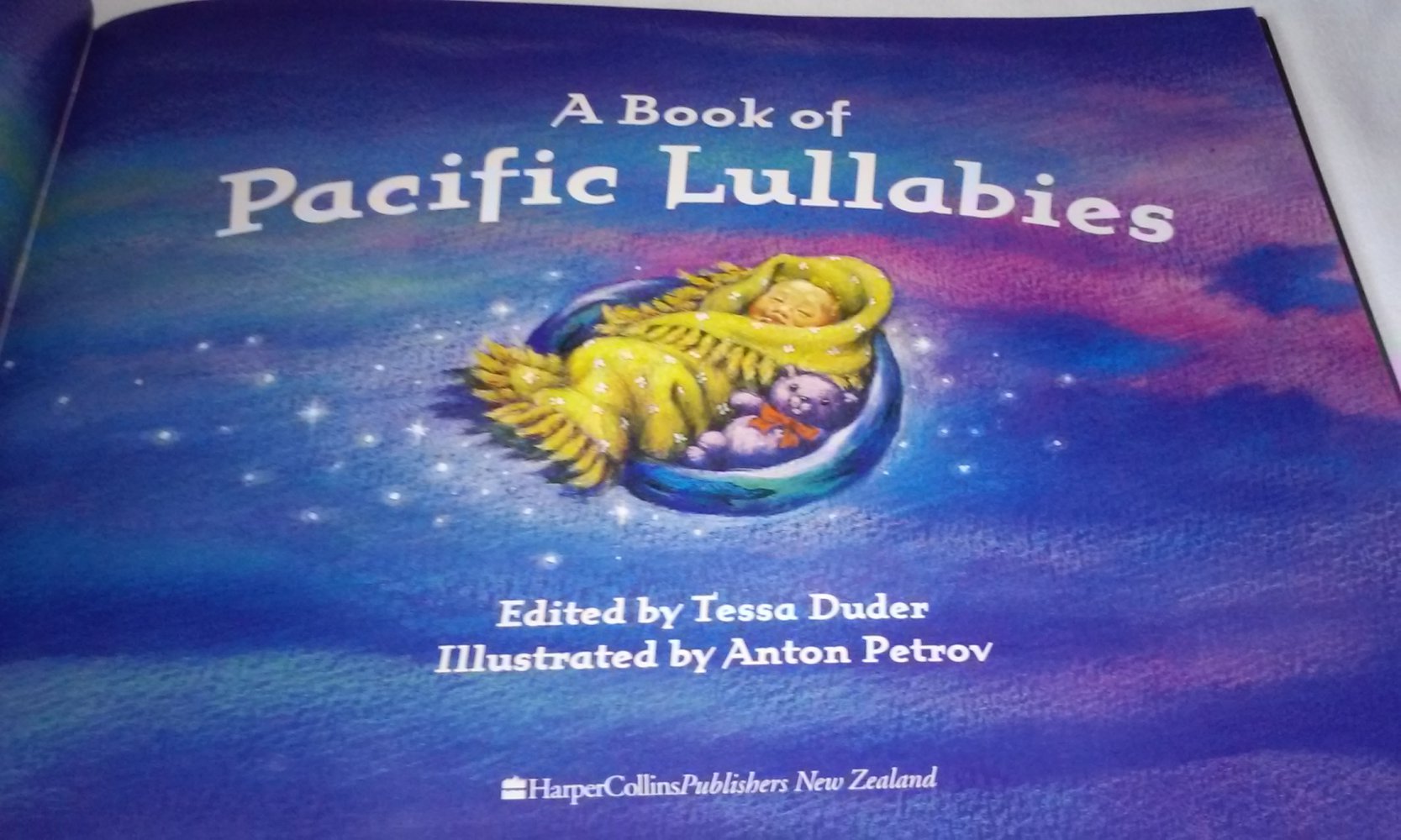 A Book of Pacific Lullabies Kinderbuch englisch inkl. CD 